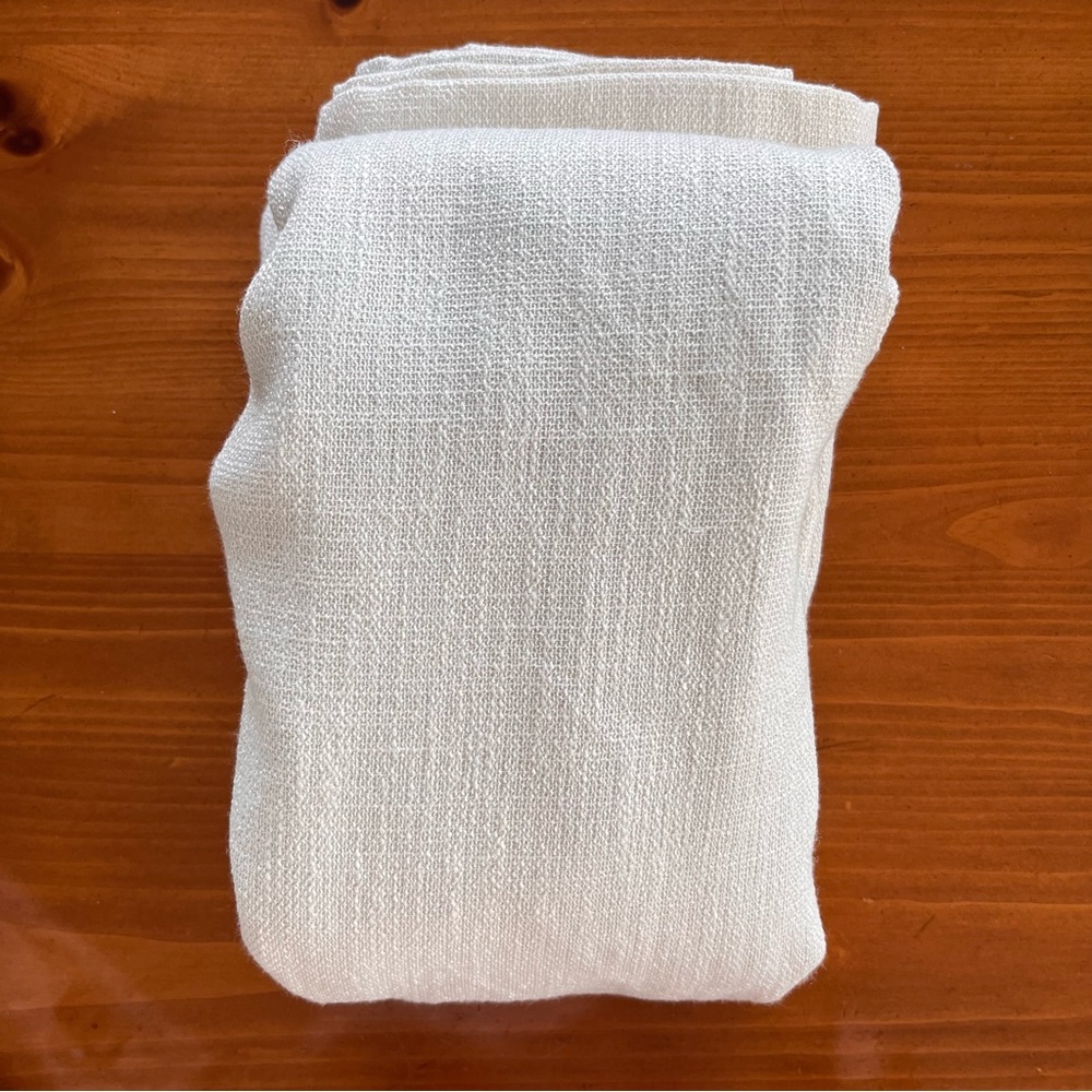 Design Solutions 96” L Total Blackout Quinn Grommet Top Curtain Panel, Ivory